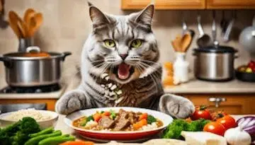 Valuable pet food recipe for homemade gravy for cats