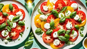 Explore valuable best vegetarian recipe for caprese salad