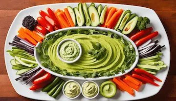 Valuable best vegetarian recipe for platter veggie tray idea