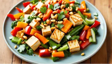 Valuable recipe for veggie darling kung pao tofu (china)