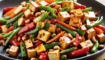 Valuable recipe for veggie darling kung pao tofu (china)