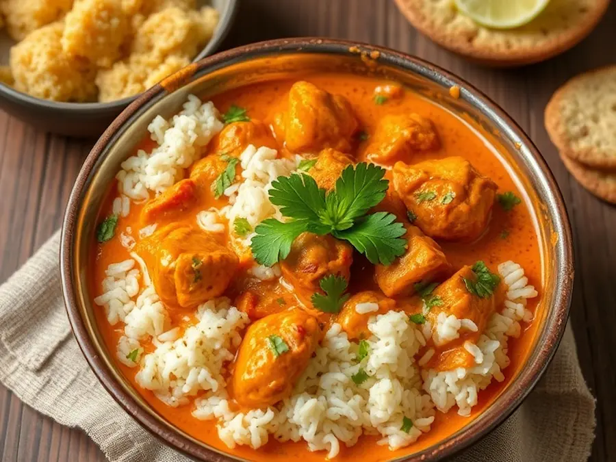 Butter chicken india-easy to make at home