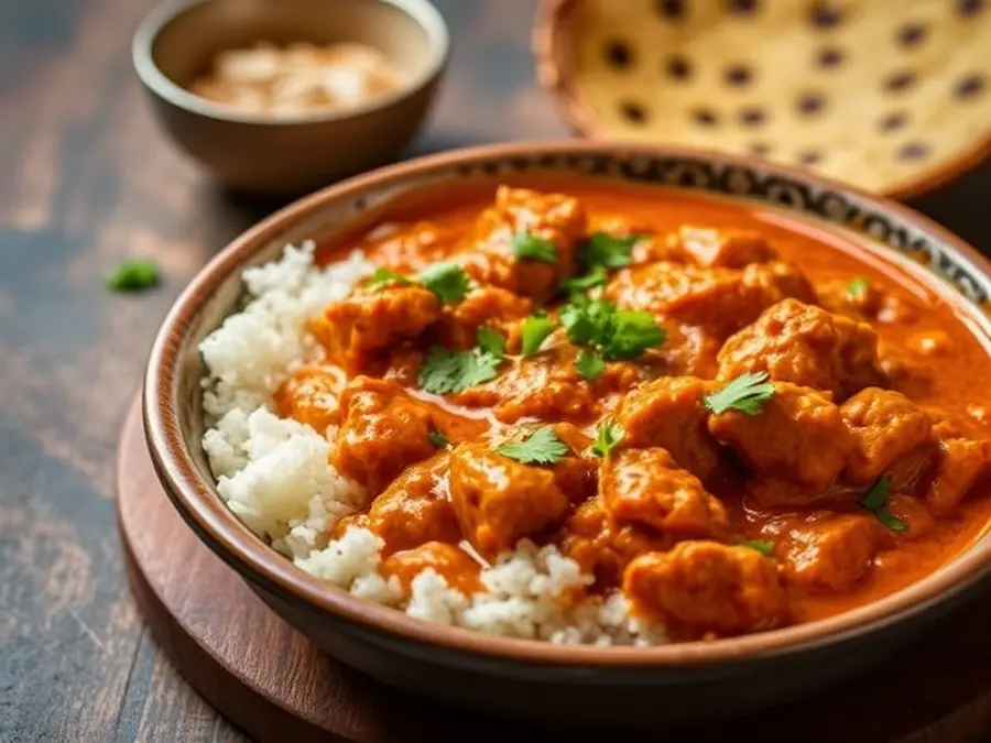 Butter chicken india-incredible dish in india