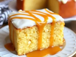 Caramel kentucky butter cake- easy to make
