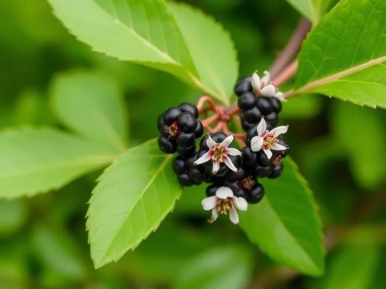 Elderberry herbal remedy that boosts immunity