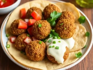 Falafel middle eastern food- for everyone