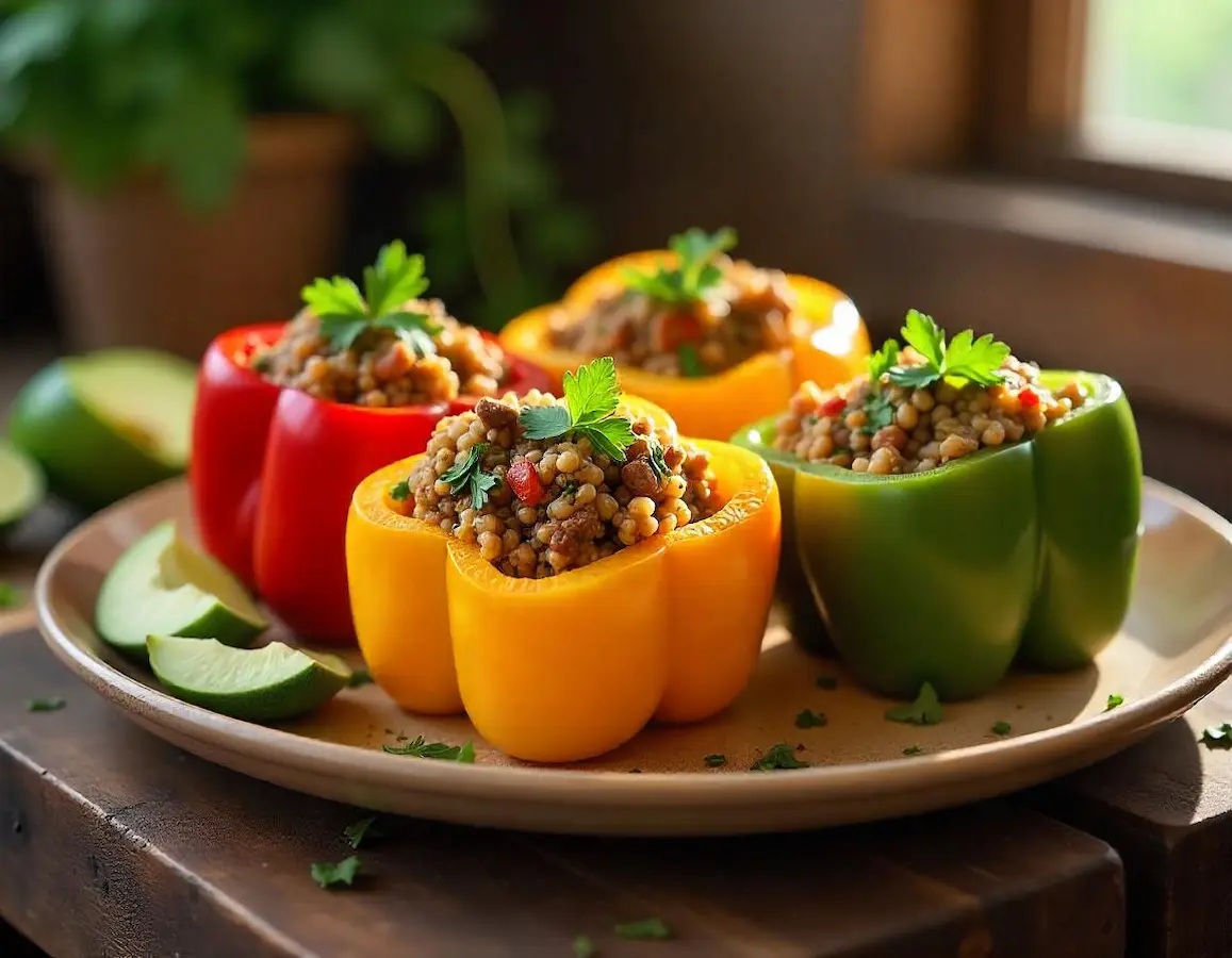 Herbed Beef and Quinoa Stuffed Peppers: Discover the Best Herbal Remedies for Autoimmune Struggles