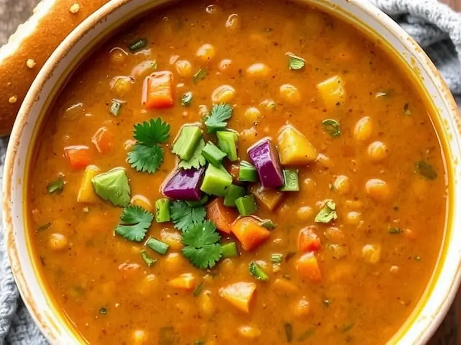 Lentil vegetarian soup- for every occasion