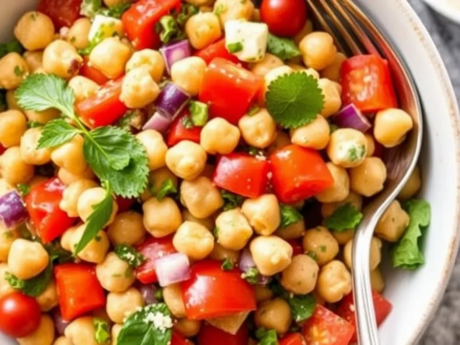 Mediterranean Chickpea Salad