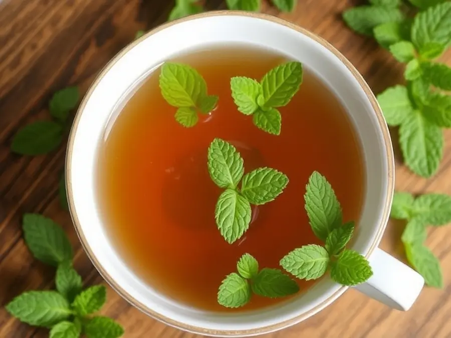 Peppermint tea-keep you healthy