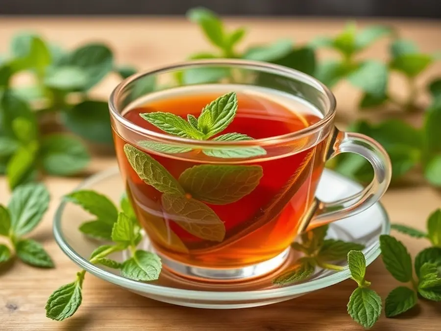 Peppermint tea-used worldwide