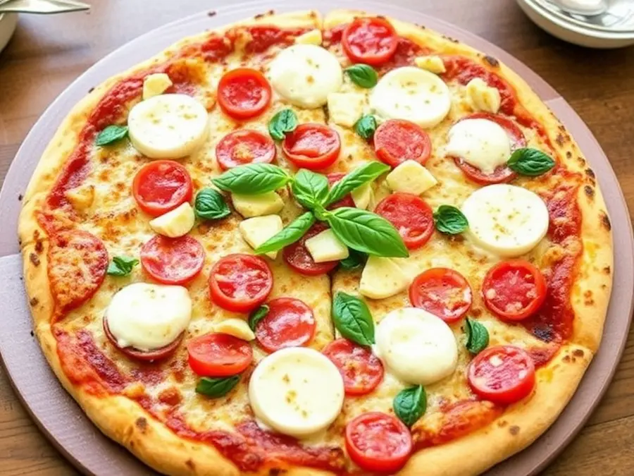 Recipe for pizza- healthy and delicious