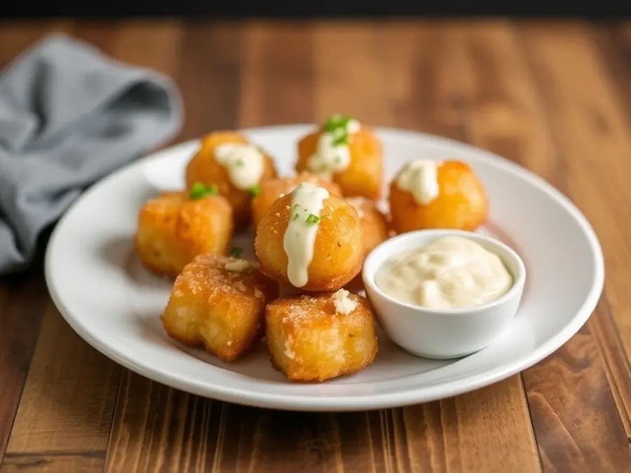 Tater tot appetizer-famous everywhere