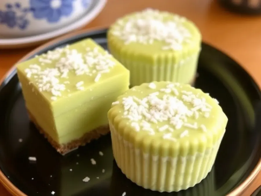 Tokyo cuisine- matcha desserts sweet harmony