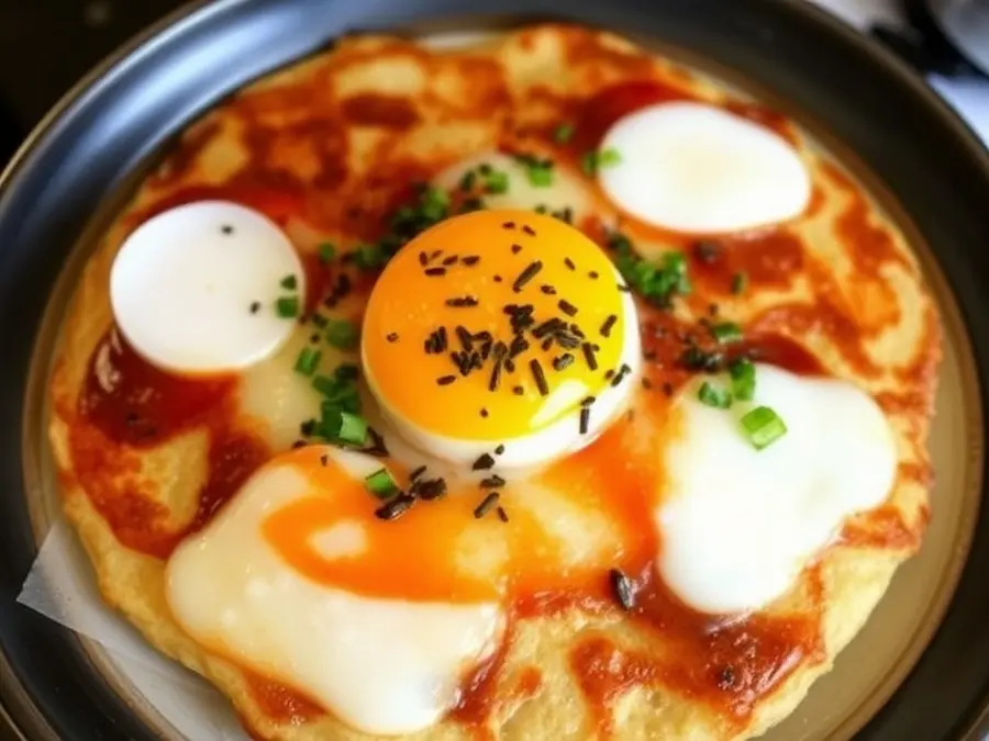 Tokyo cuisine- okonomiyaki- savory pancakes