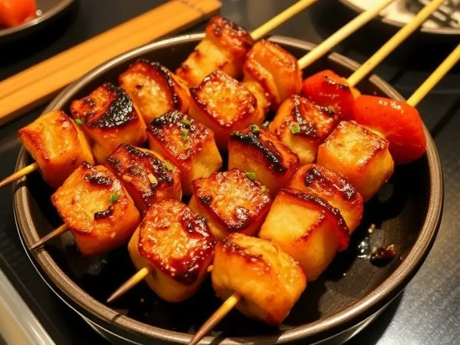 Tokyo cuisine- yakitori- broiled goodness