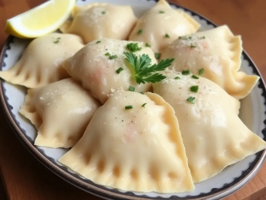 Turkish food recipes- manti (turkish dumplings)