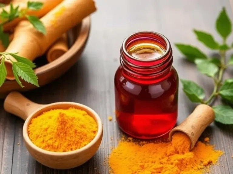 Turmeric herbal remedy that boost immunity