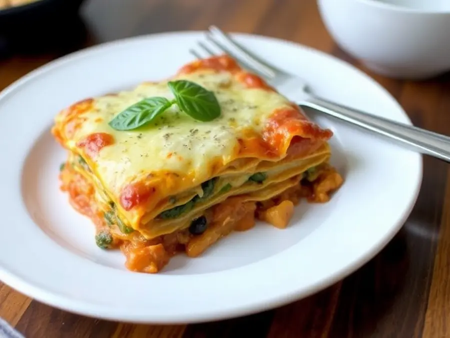 Vegetarian italian lasagna recipe