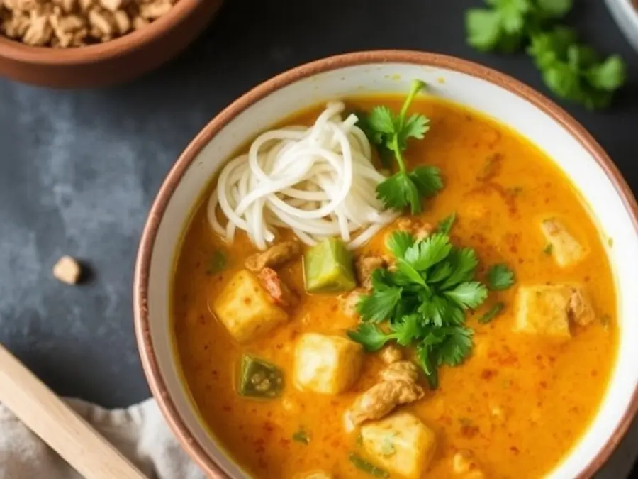 How to Make Delicious Vegan Curry Laksa at Home