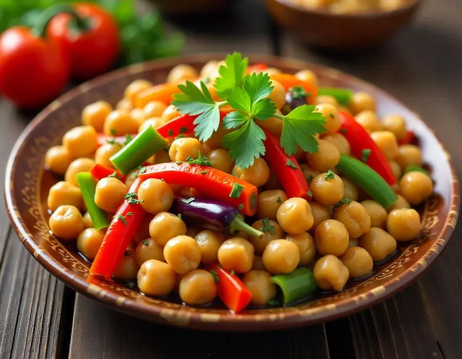 Easy vegetarian date recipes from asia and the middle east