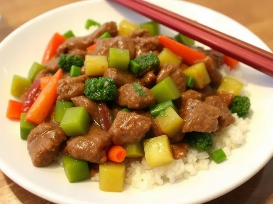 Beef and Vegetable Stir Fry: How to Make Ground Beef Fun for Kids