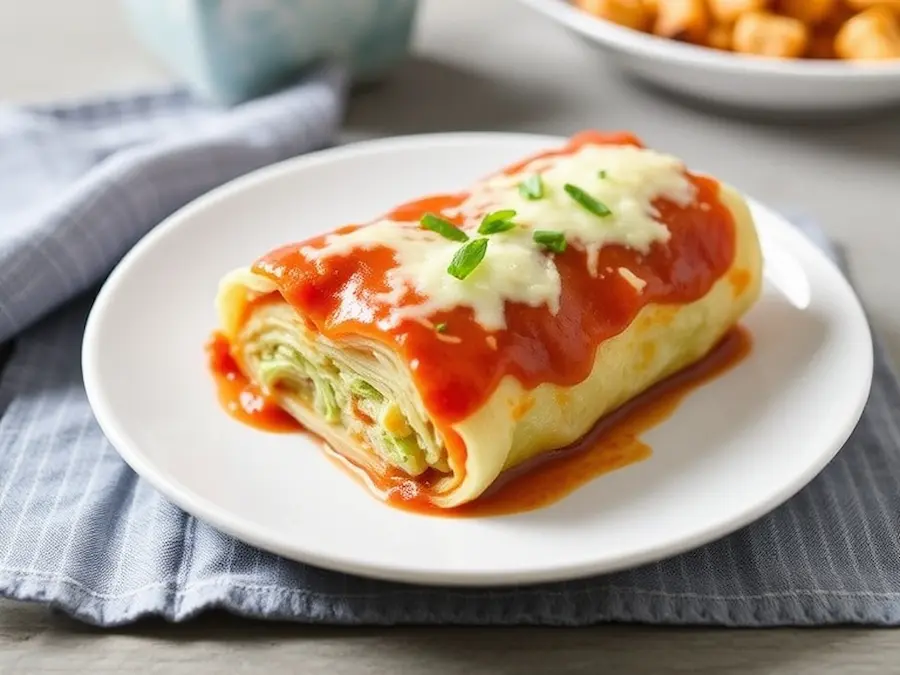 Transform leftover rice into tasty vegan cabbage rolls