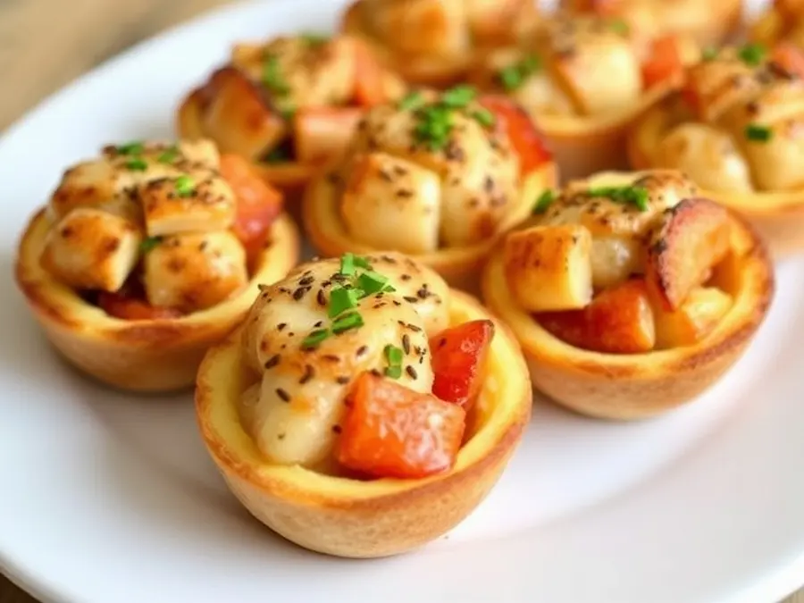 Baked appetizer- small bites, big flavor