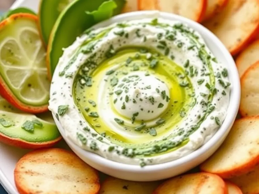 Greek yogurt spinach dip-fresh flavors, always