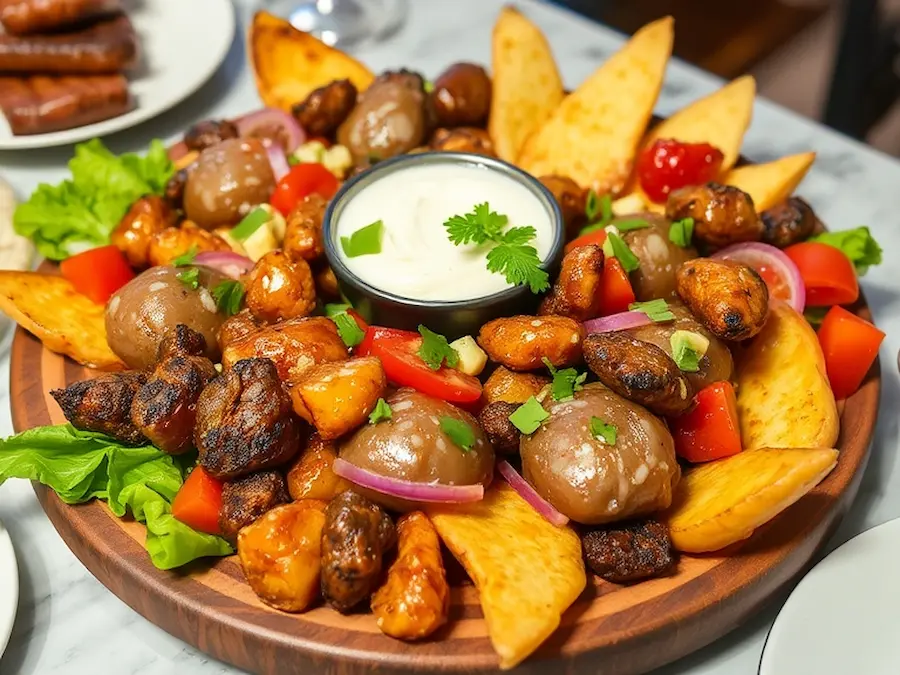 Heavy appetizer- flavorful beginnings