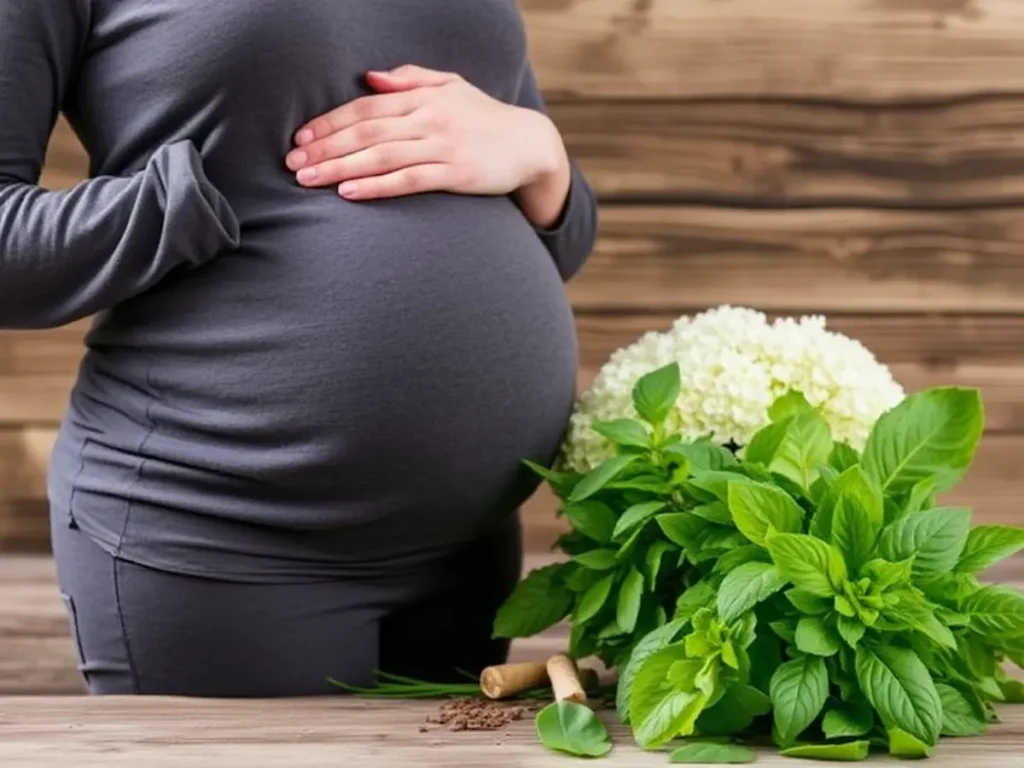 Herbs during pregnancy- feel better, naturally