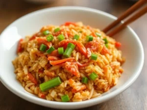 Kimchi fried rice- healthy and tasty