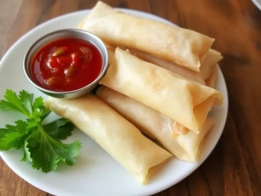 Philippines lumpia appetizer- bites with big flavor