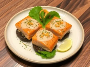 Salmon appetizer-start with flavor