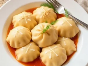Vegetarian recipe for vareniki from russia- nourish with nature