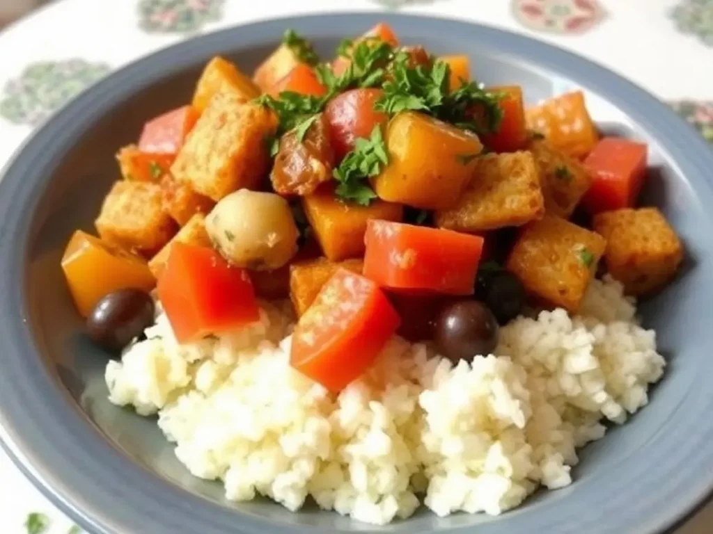 Vegetarian recipe for middle eastern- hearty veggie meals