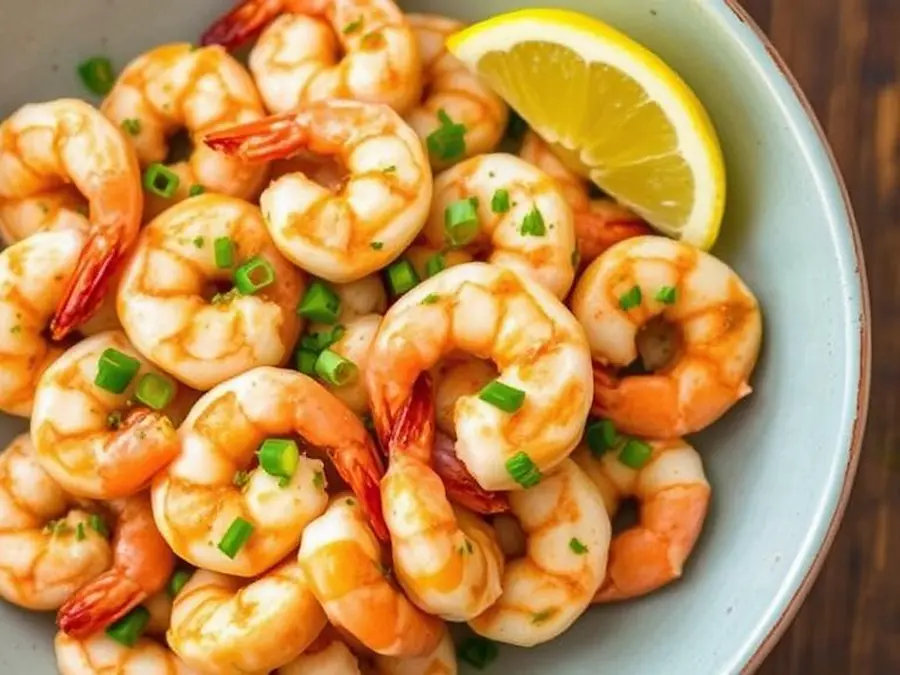 Lemon garlic butter shrimp-delectable and diverse