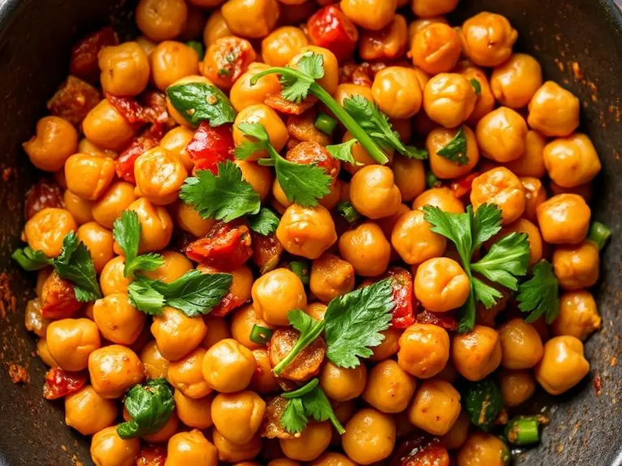 Spicy chickpea stir-fry-flavors you’ll crave