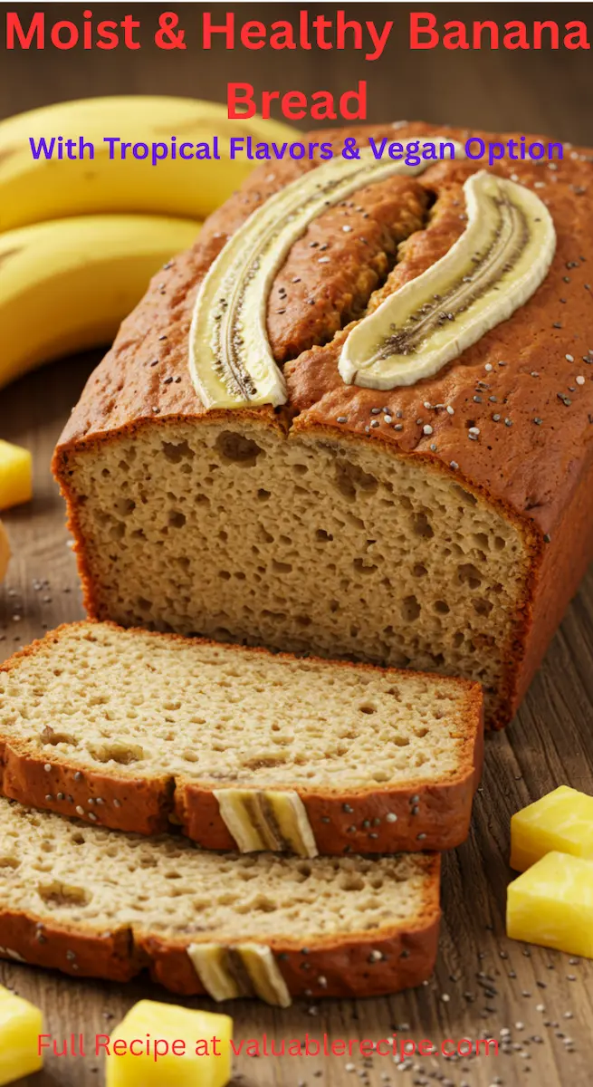 Pinterest vegetarian banana bread